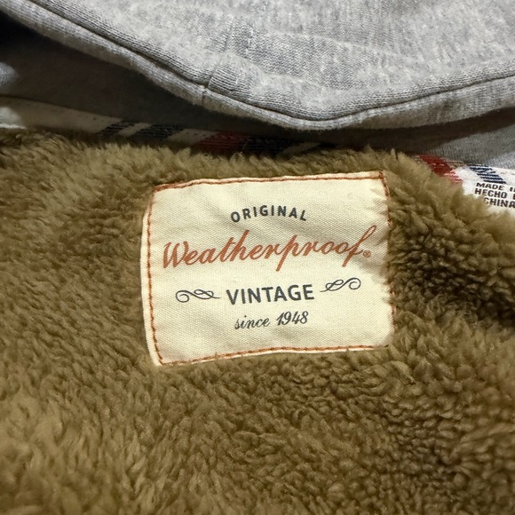 Weatherproof Sherpa Lined Hooded Flannel Shirt Jacket - Picture 6 of 8